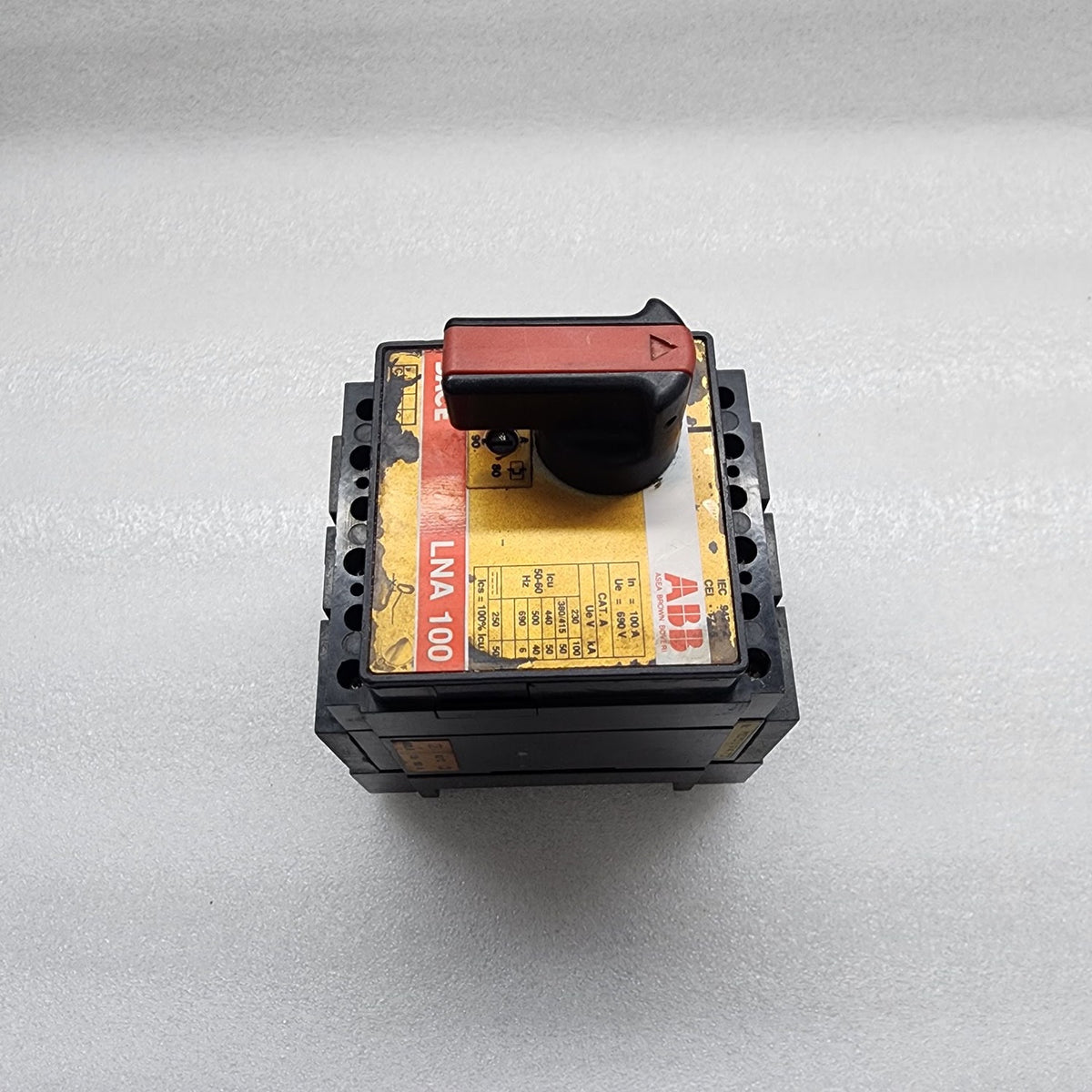 ABB SACE LNA100 LIMITER CIRCUIT BREAKER 100A