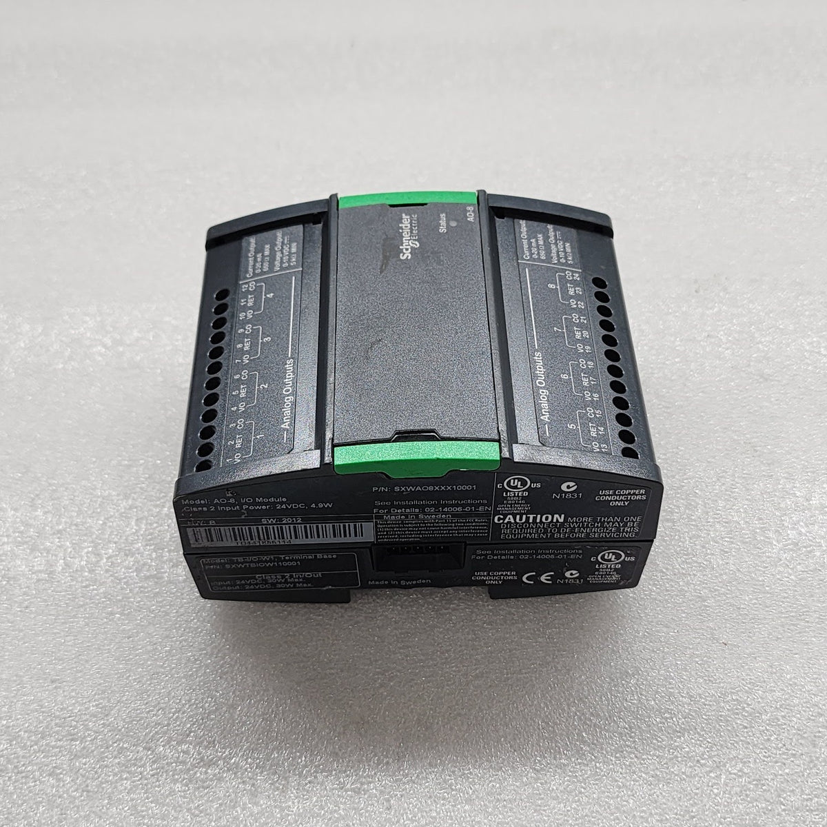AO-8 I/O MODULE SXWAO8XXX10001
