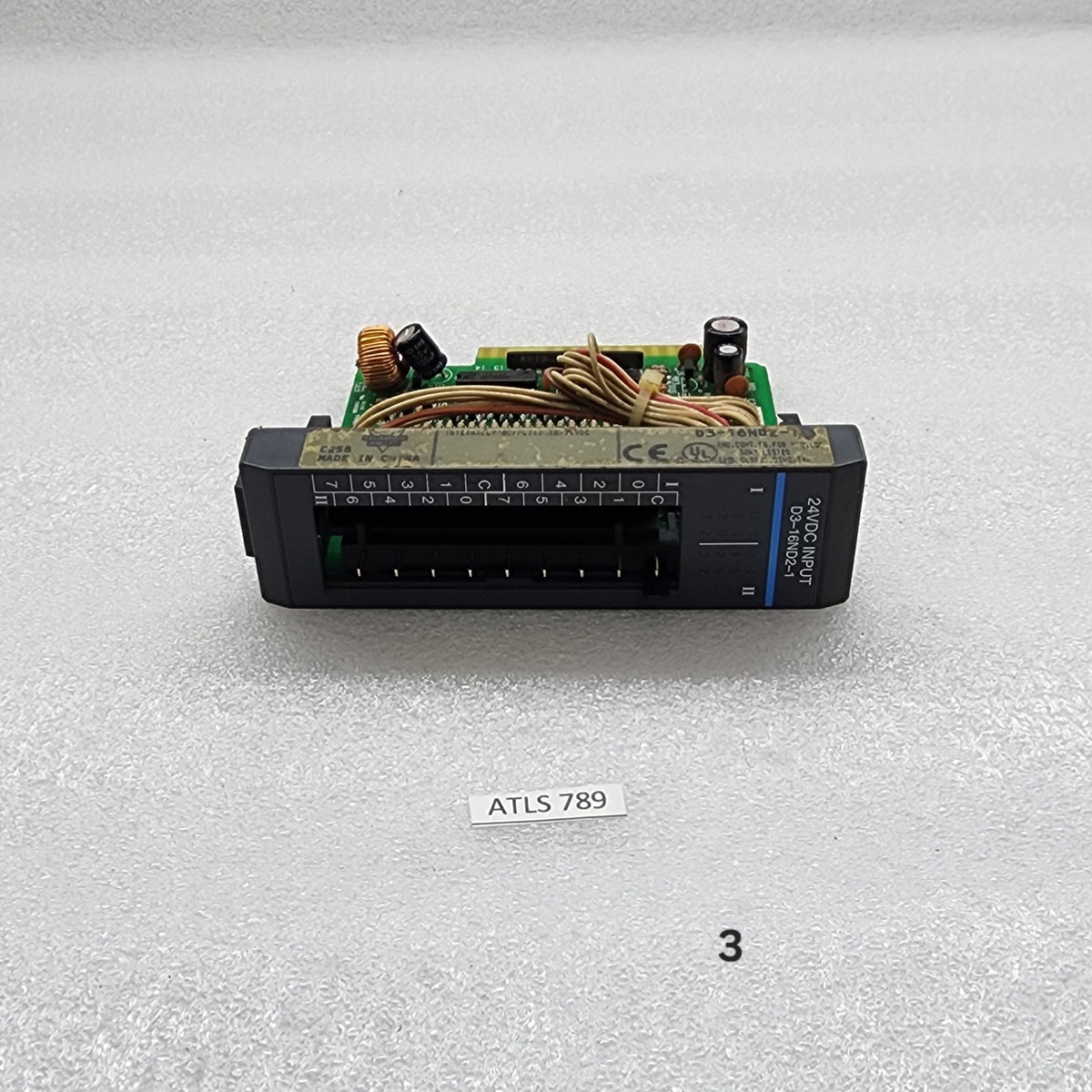 PLC DIRECT D3-16ND2-1 DISCRETE INPUT MODULE