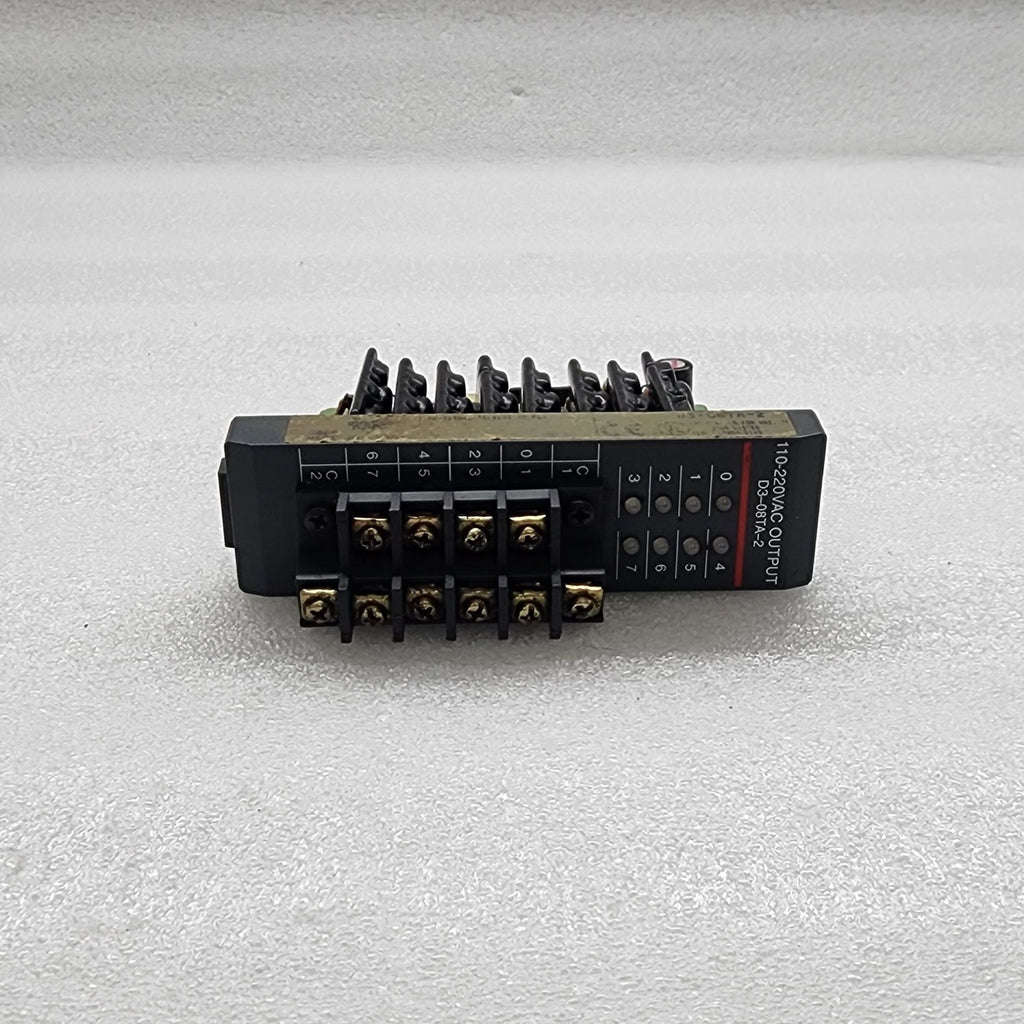 PLC DIRECT D3-08TA-2 DISCRETE OUTPUT MODULE