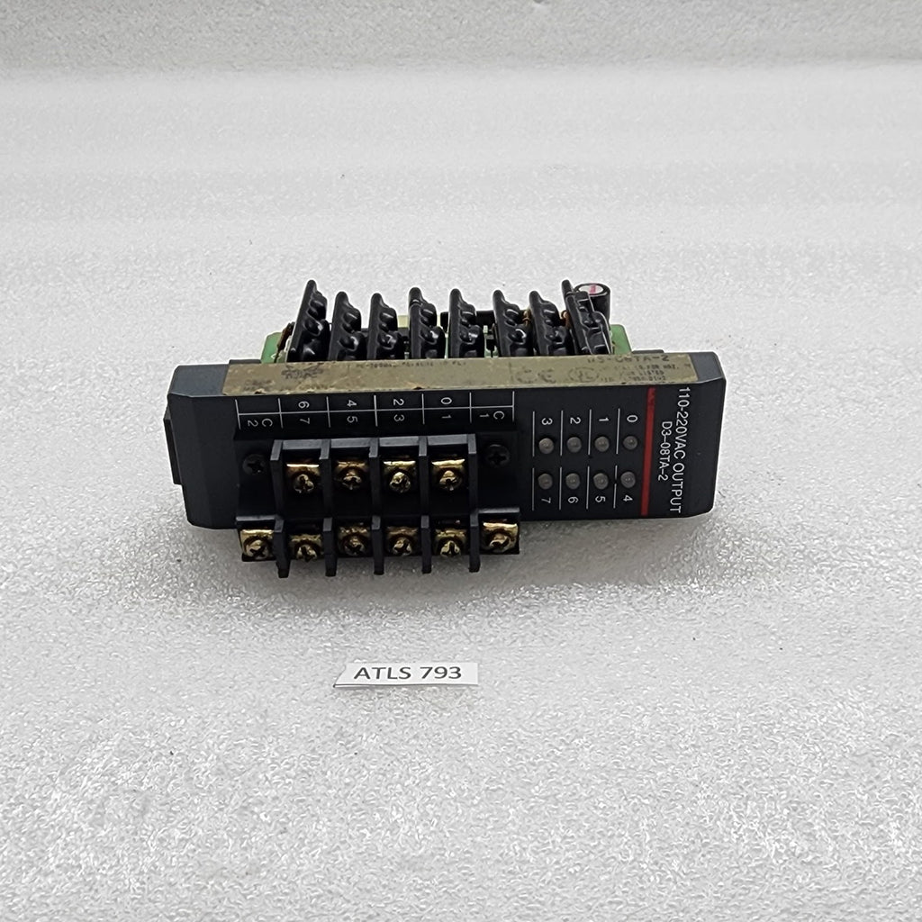 PLC DIRECT D3-08TA-2 DISCRETE OUTPUT MODULE