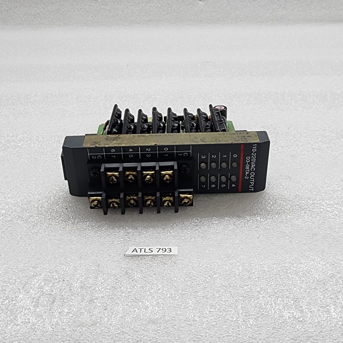 PLC DIRECT D3-08TA-2 DISCRETE OUTPUT MODULE