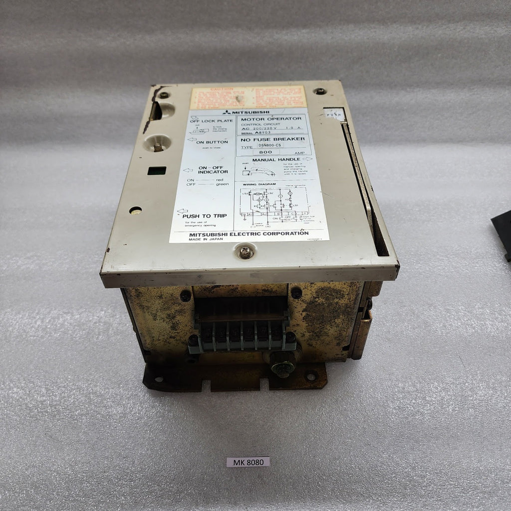 MITSUBISHI DSN800-CS MOTOR OPERATOR 800A 200-220V
