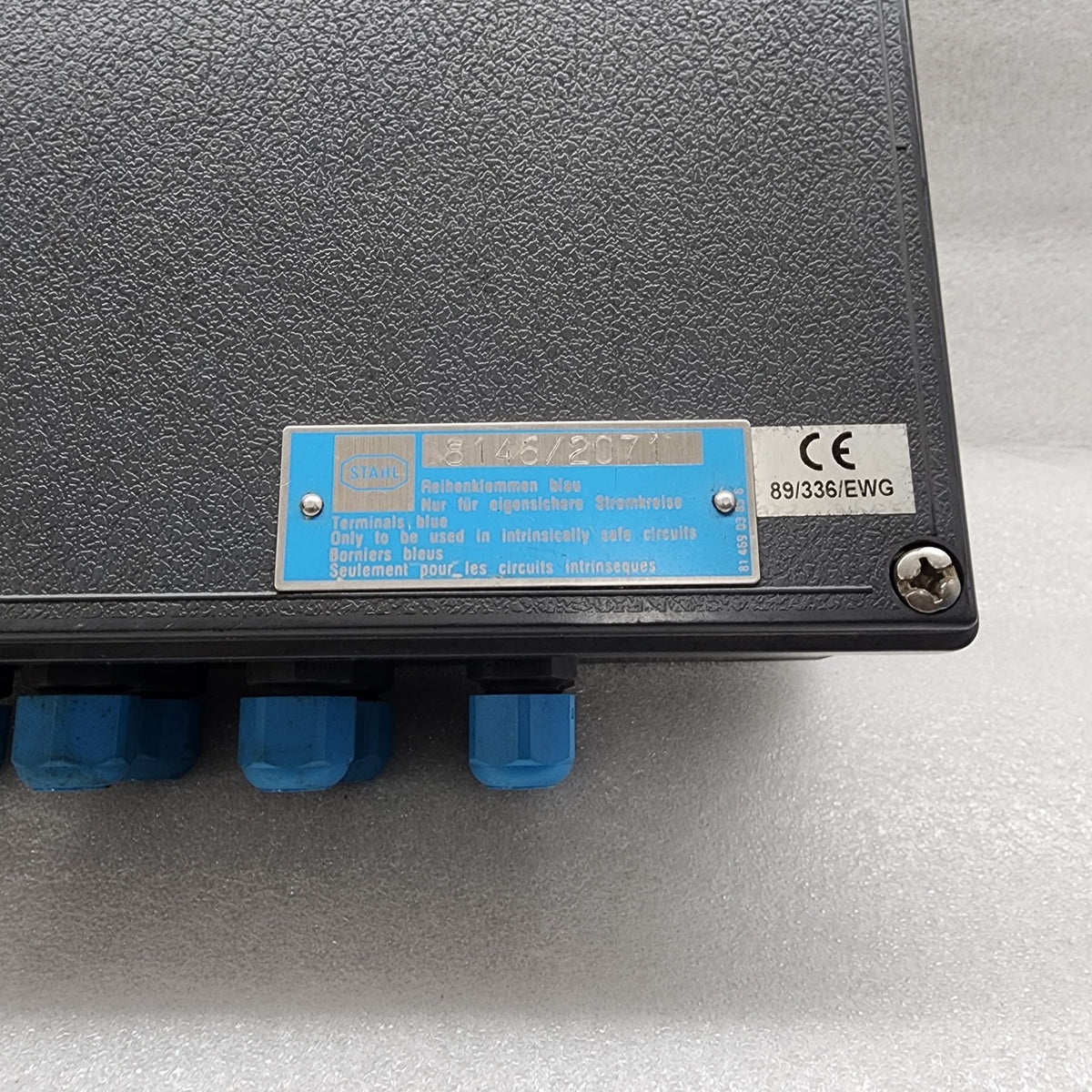 STAHL 8146/2071 TERMINAL BOX