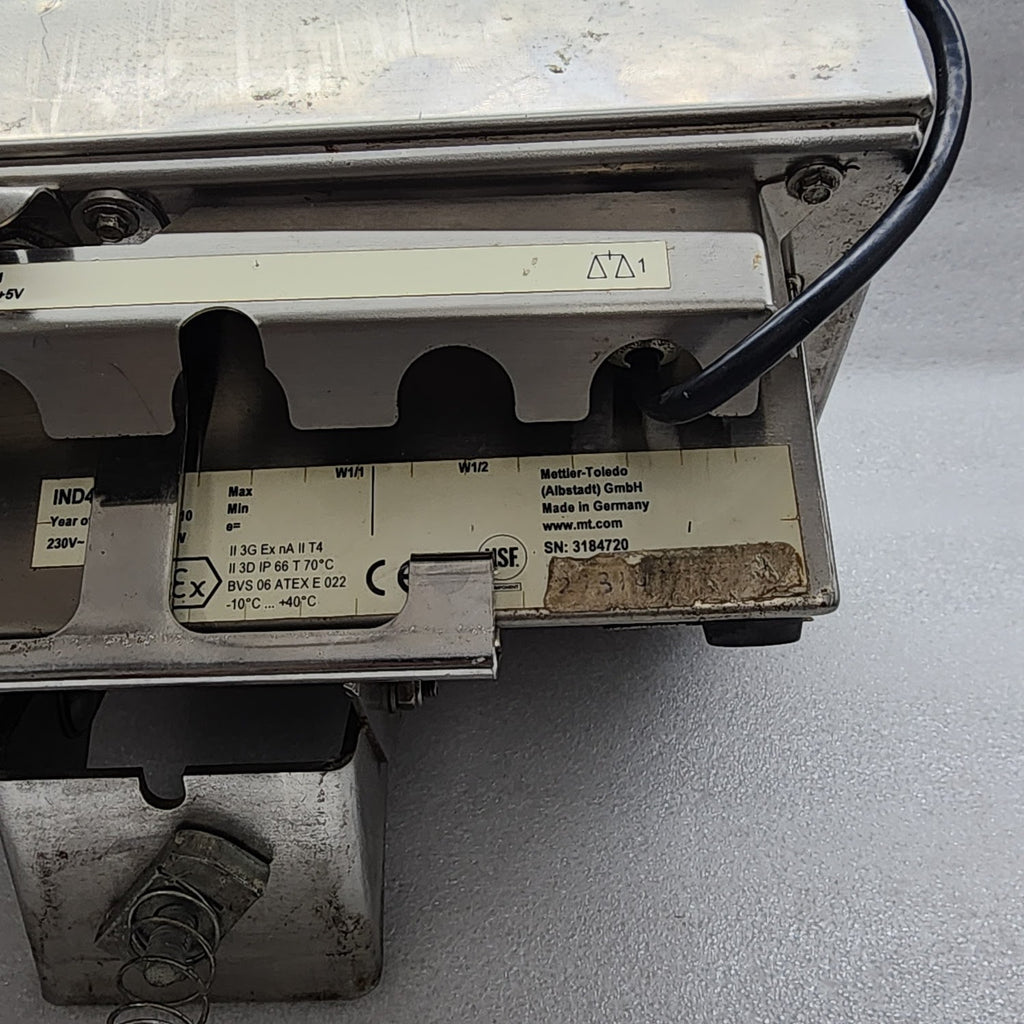 METTLER TOLEDO IND4X9 COMBI BENCH SCALES DIPLAY IND/09/06/527
