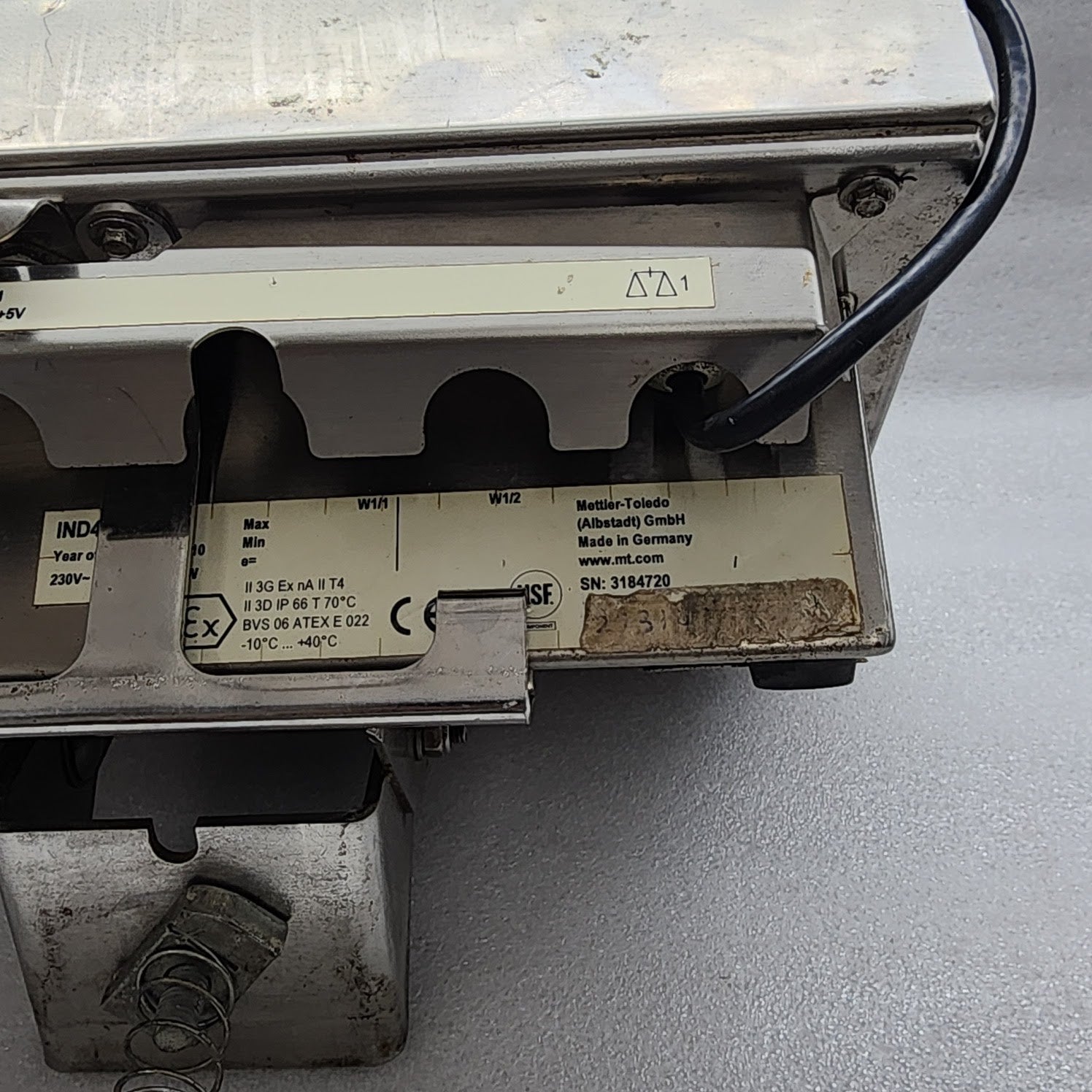 METTLER TOLEDO IND4X9 COMBI BENCH SCALES DIPLAY IND/09/06/527