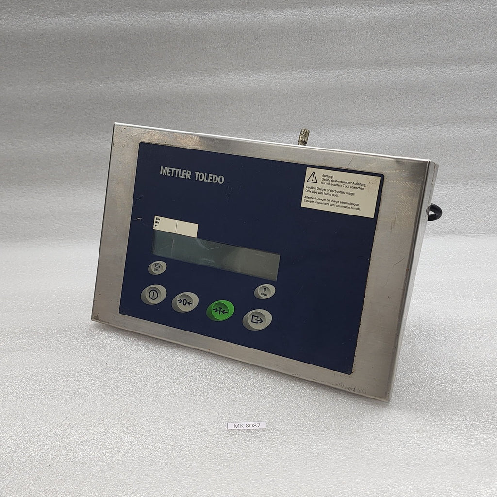 METTLER TOLEDO IND4X9 COMBI BENCH SCALES DIPLAY IND/09/06/527