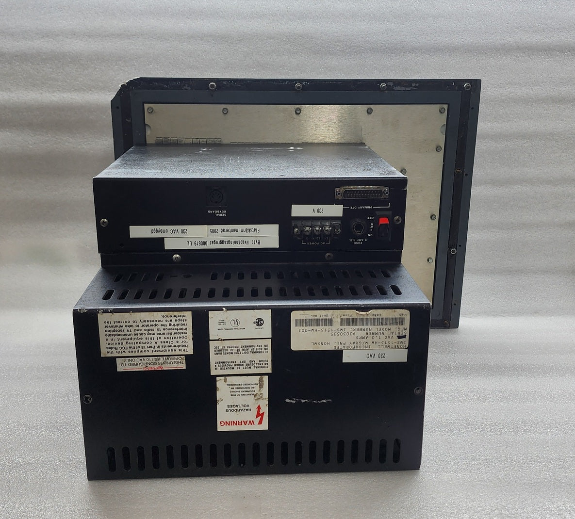 HONEYWELL IWS-1513-HW CRT OPERATOR INTERFACE PANEL