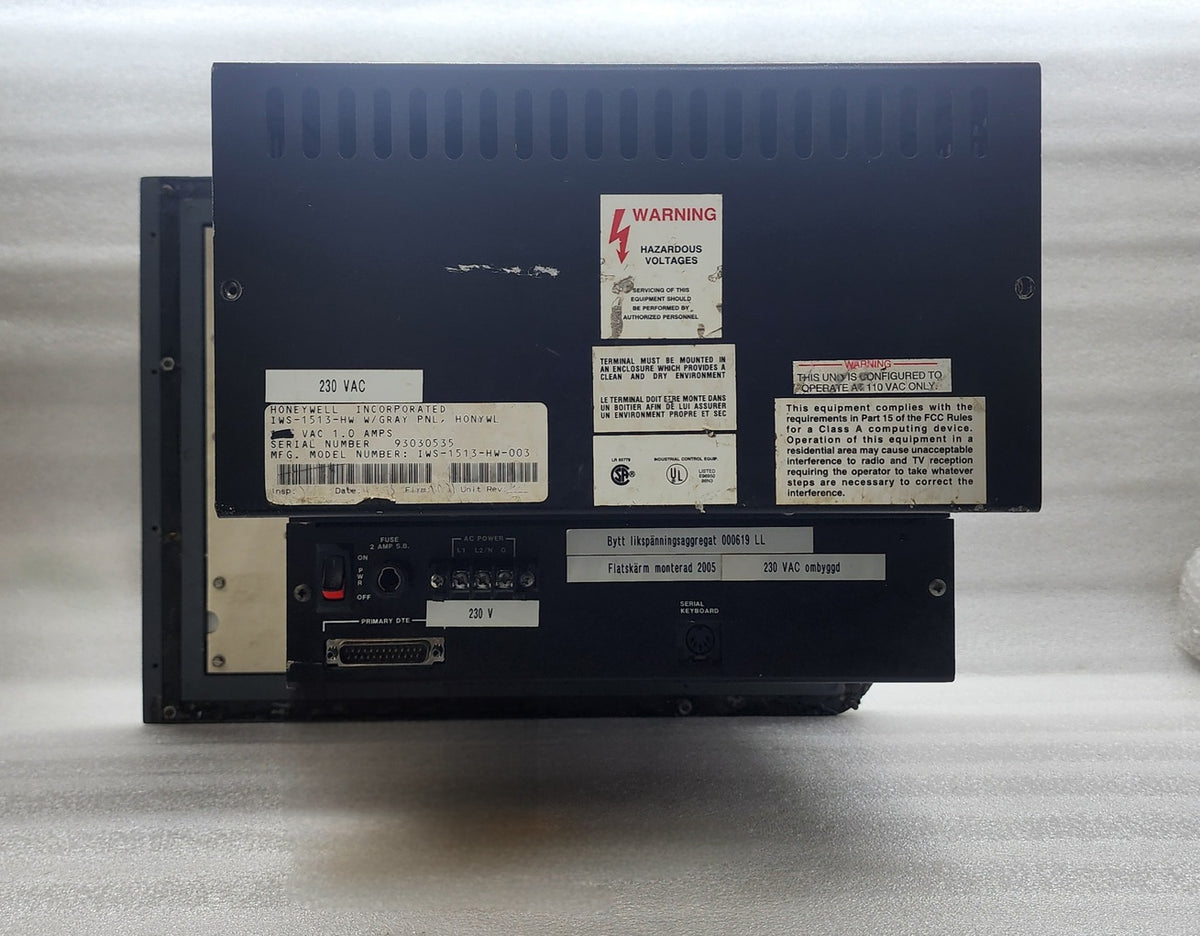 HONEYWELL IWS-1513-HW CRT OPERATOR INTERFACE PANEL