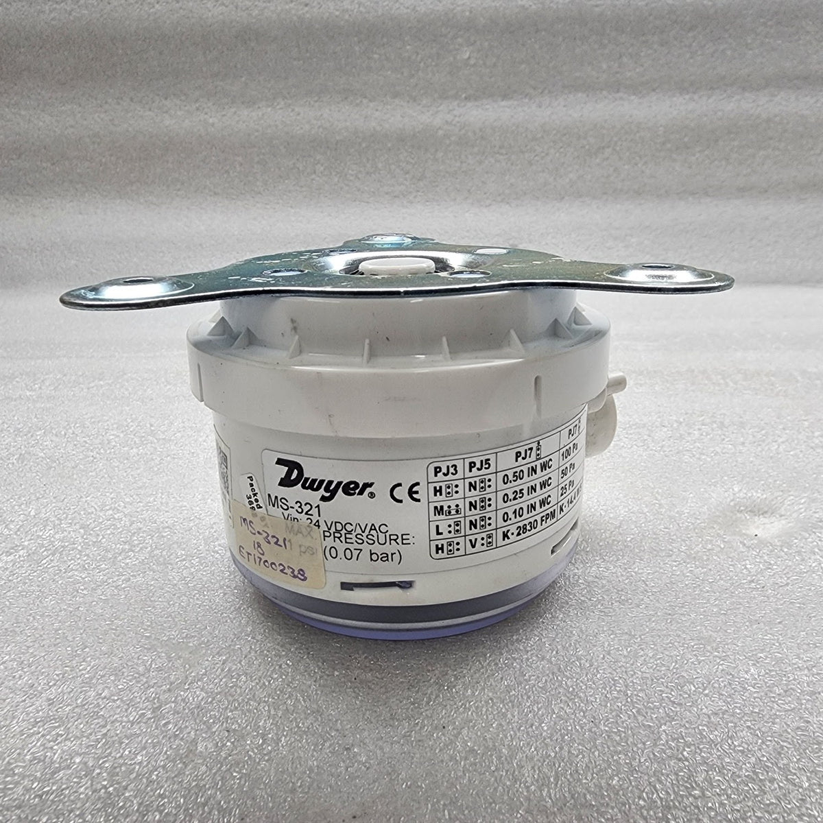 DWYER MS-321 PRESSURE TRANSMITTER 24VDC/AC