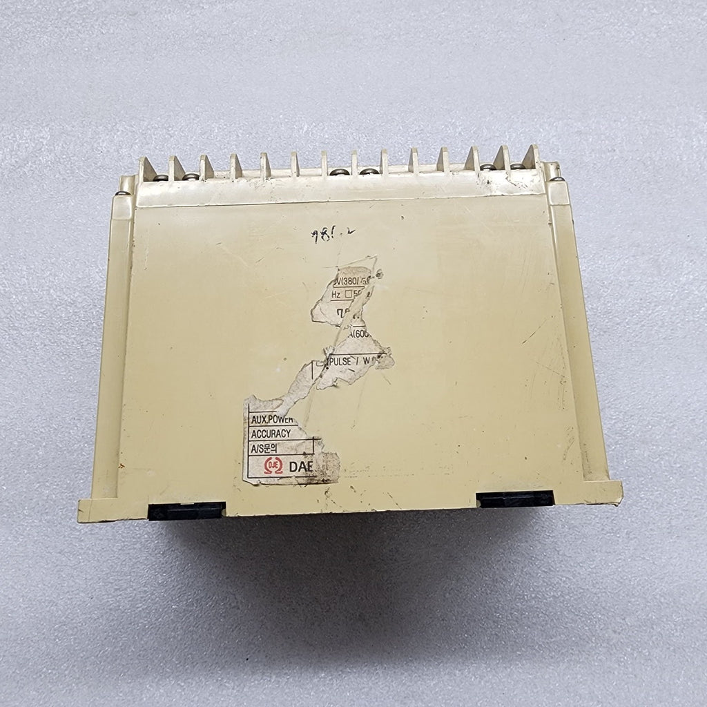 DAE JOO WATT TRANSDUCER 24VDC PT 660/110V CT 400/5A