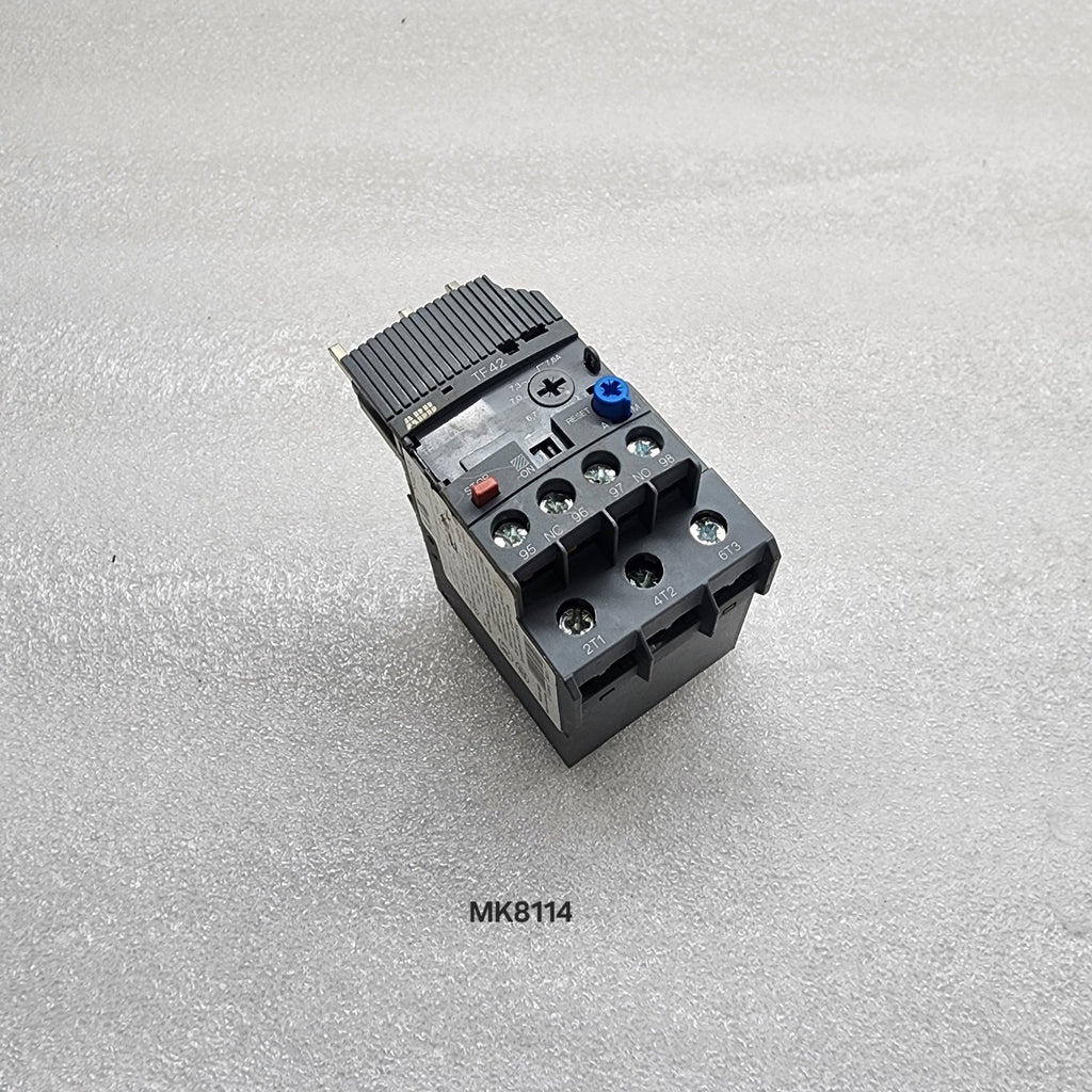 ABB TF42-7.6 OVERLOAD RELAY 1SAZ721201R140 5.7-7.6A