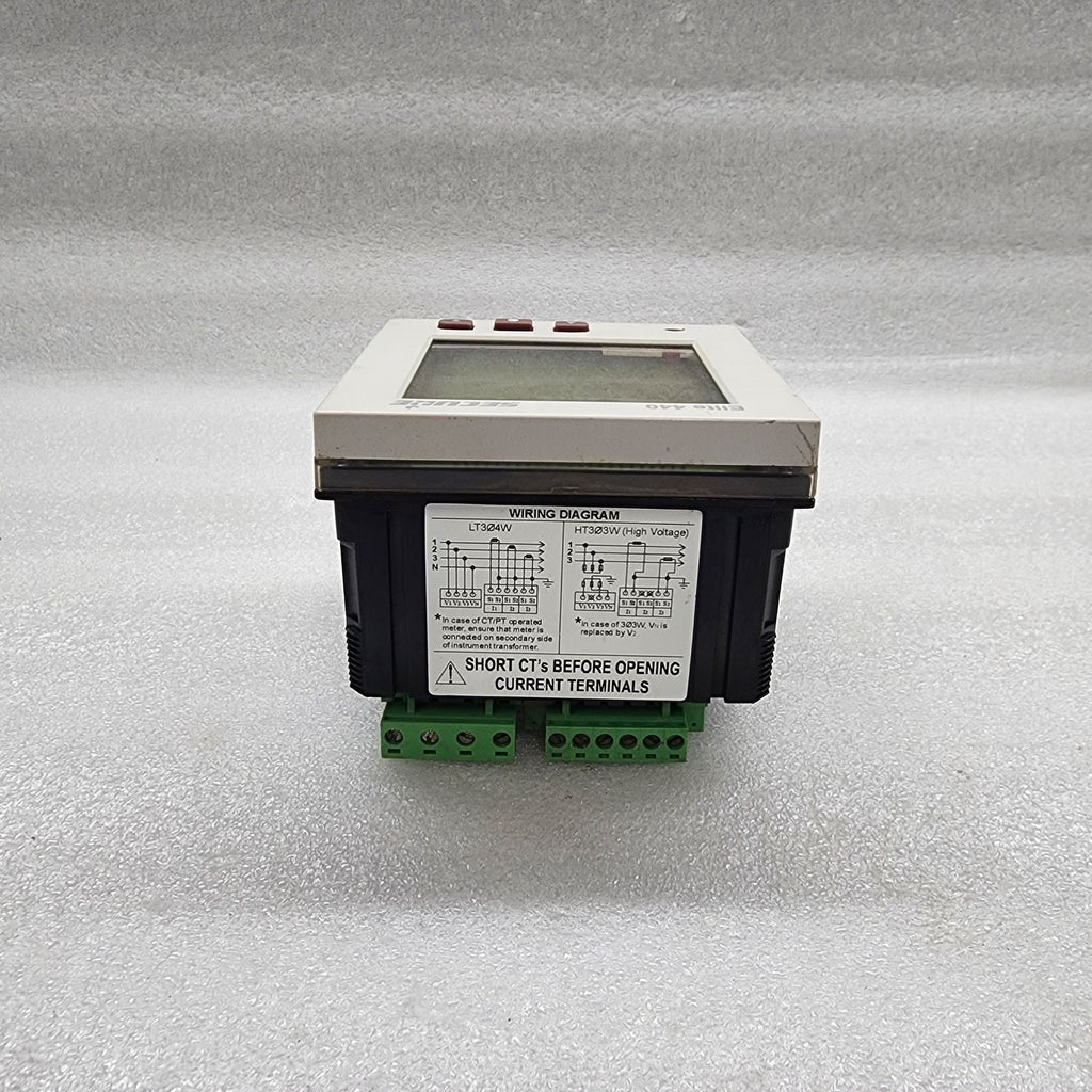 SECURE ELITE 440-443 MULTI-FUNCTION DIGITAL PANEL METER 80-300V AC/DC