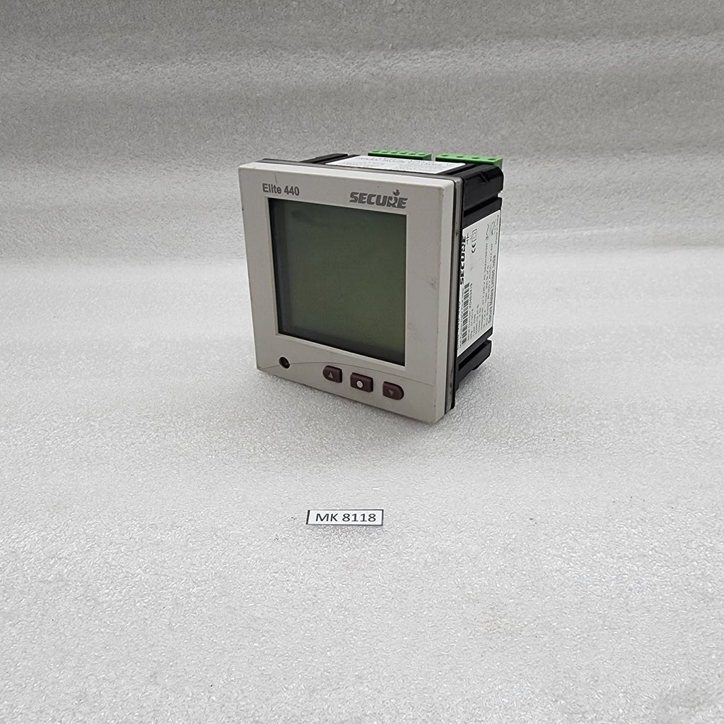 SECURE ELITE 440-443 MULTI-FUNCTION DIGITAL PANEL METER 80-300V AC/DC