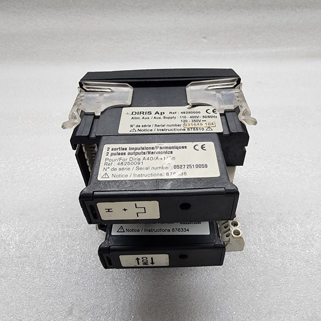 SOCOMEC DIRIS AP MULTIFUNCTION METER 48250000 110-400VAC/120-350VDC
