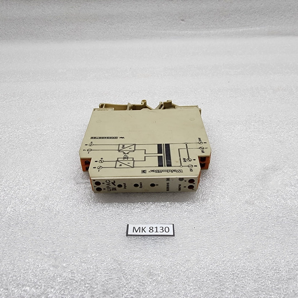 WEIDMULLER UPAC ANALOG DC ULTRA SLIMPAK 826815-06