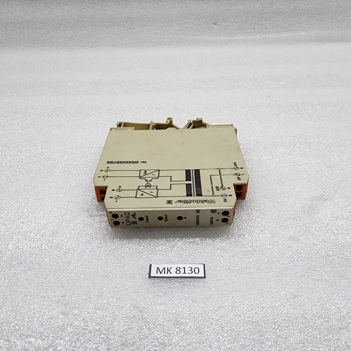 WEIDMULLER UPAC ANALOG DC ULTRA SLIMPAK 826815-06