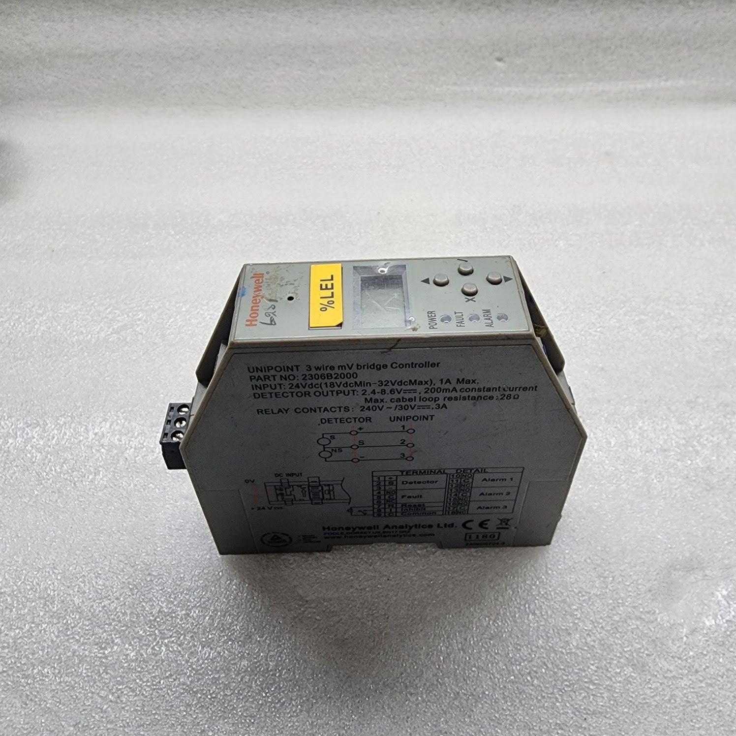 HONEYWELL 2306B2000 UNIPOINT BRIDGE CONTROLLER 24VDC