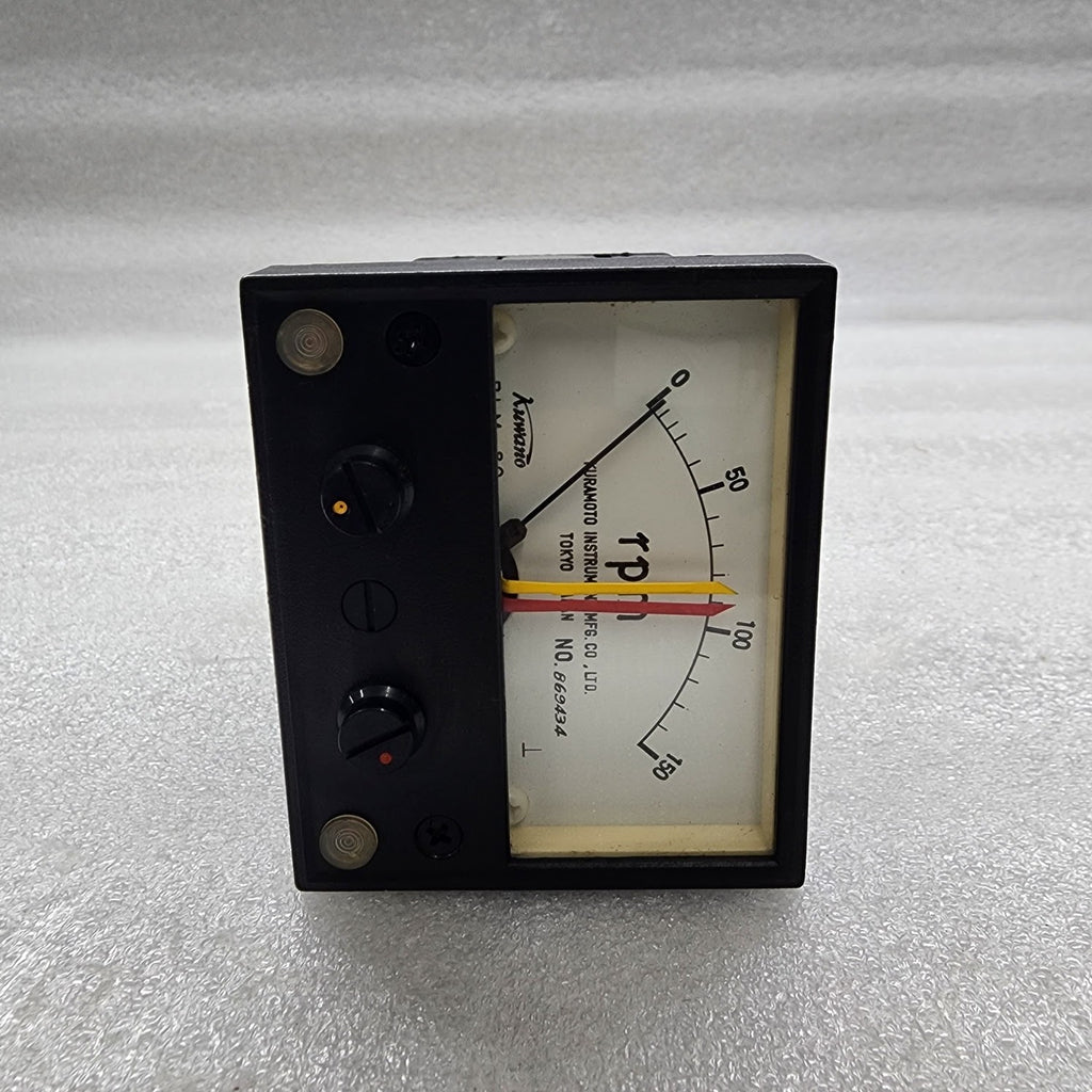 KUWANO KURAMOTO INSTRUMENT RLM80 RPM METER