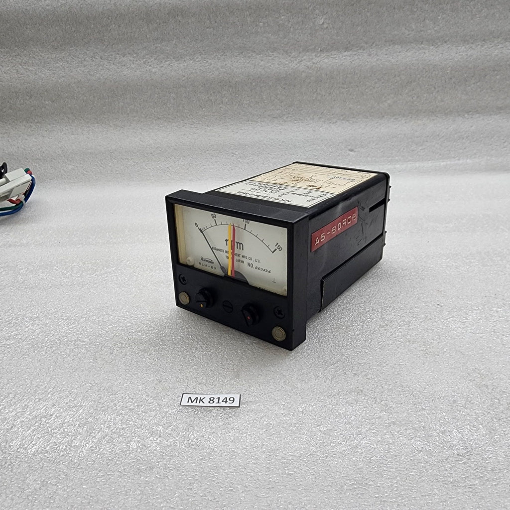 KUWANO KURAMOTO INSTRUMENT RLM80 RPM METER