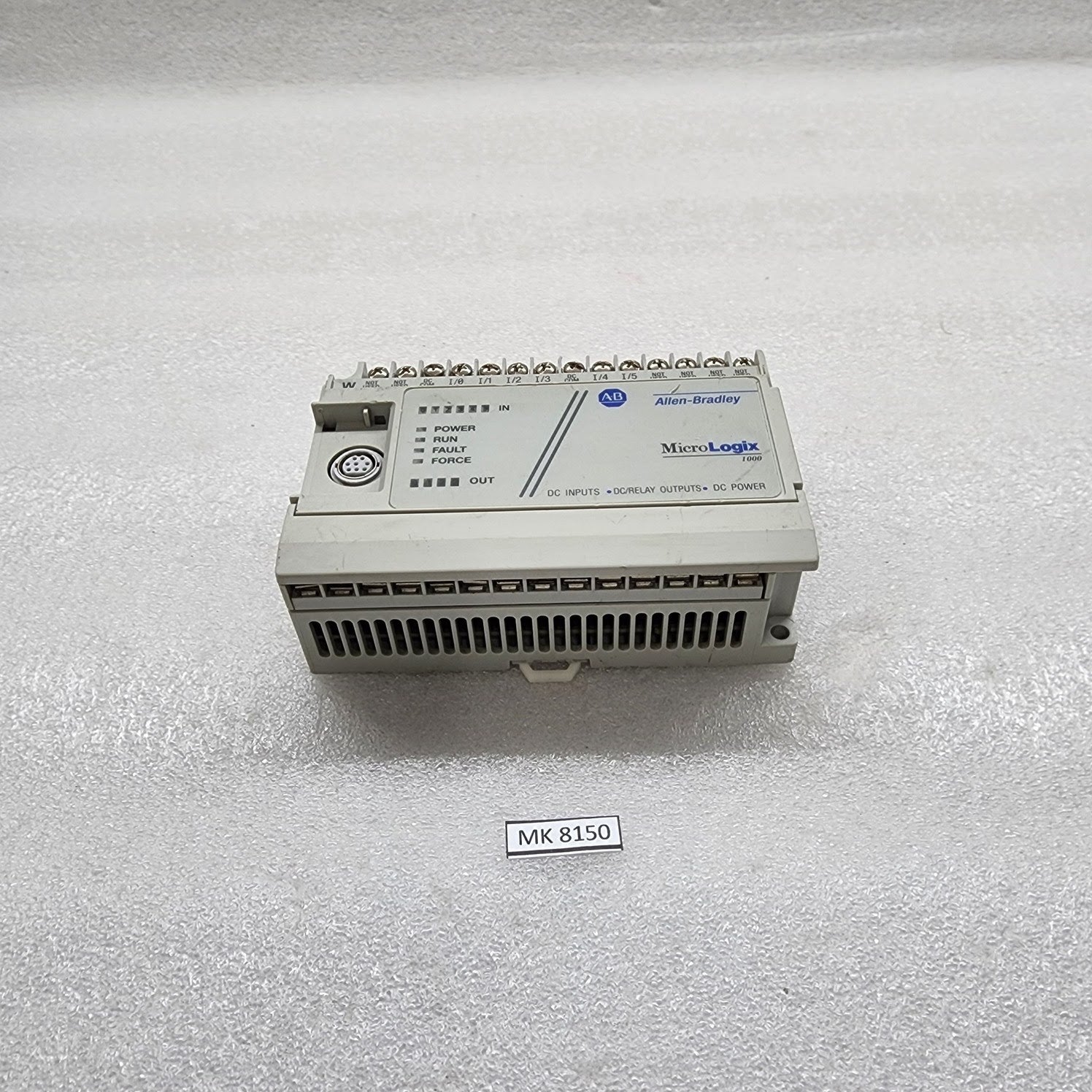 ALLEN BRADLEY CAT 1761-L10BXB SER F MICROLOGIX 1000