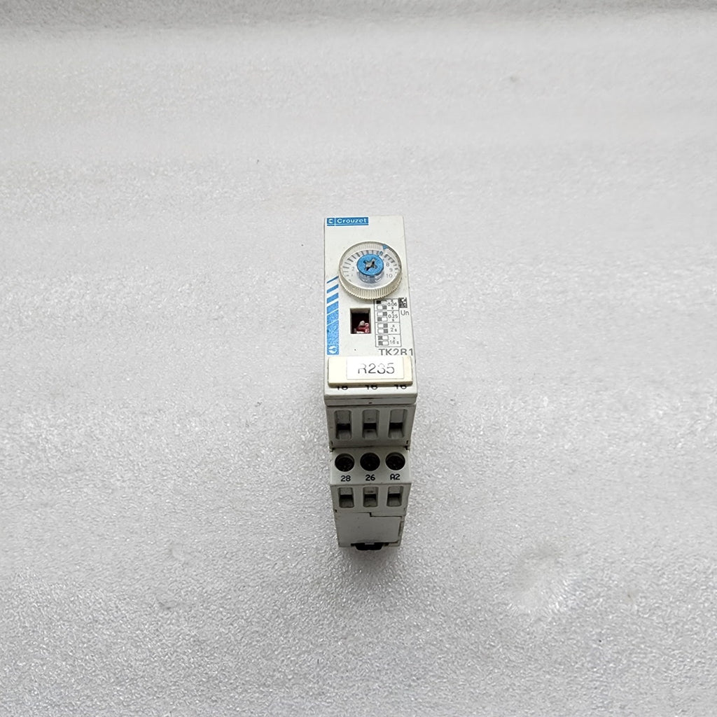 CROUZET TK2R1 TIMER RELAY 88865265 24VDC/24-240VAC
