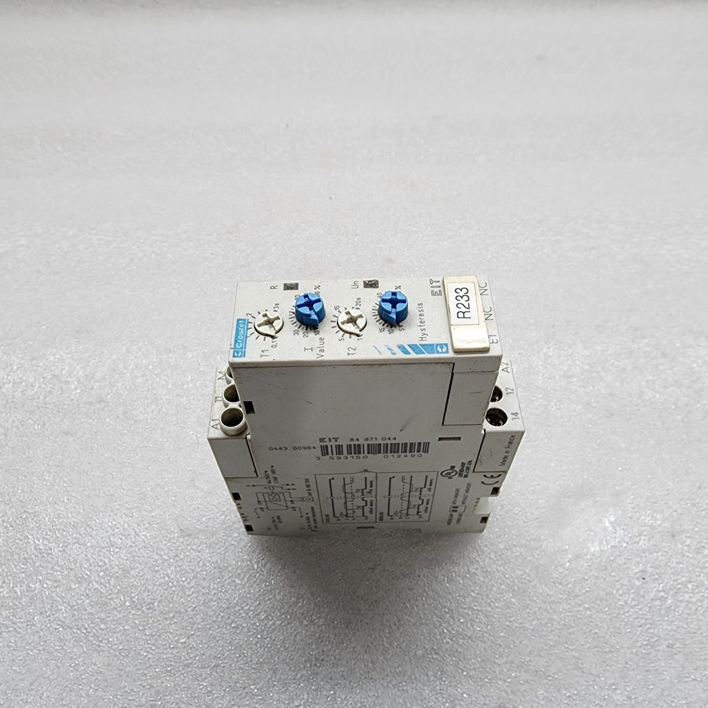 CROUZET EIT CURRENT CONTROL RELAY 84871044