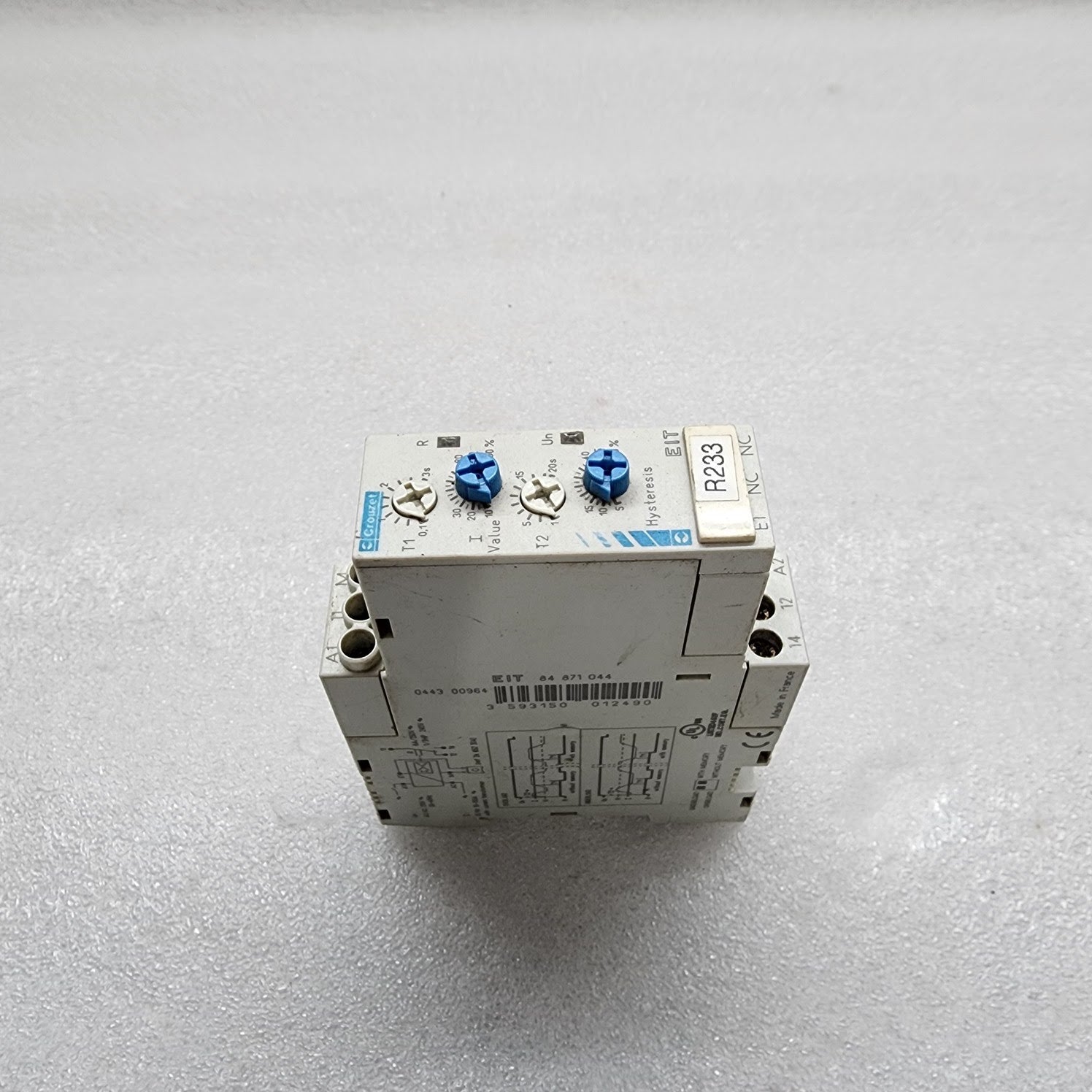 CROUZET EIT CURRENT CONTROL RELAY 84871044