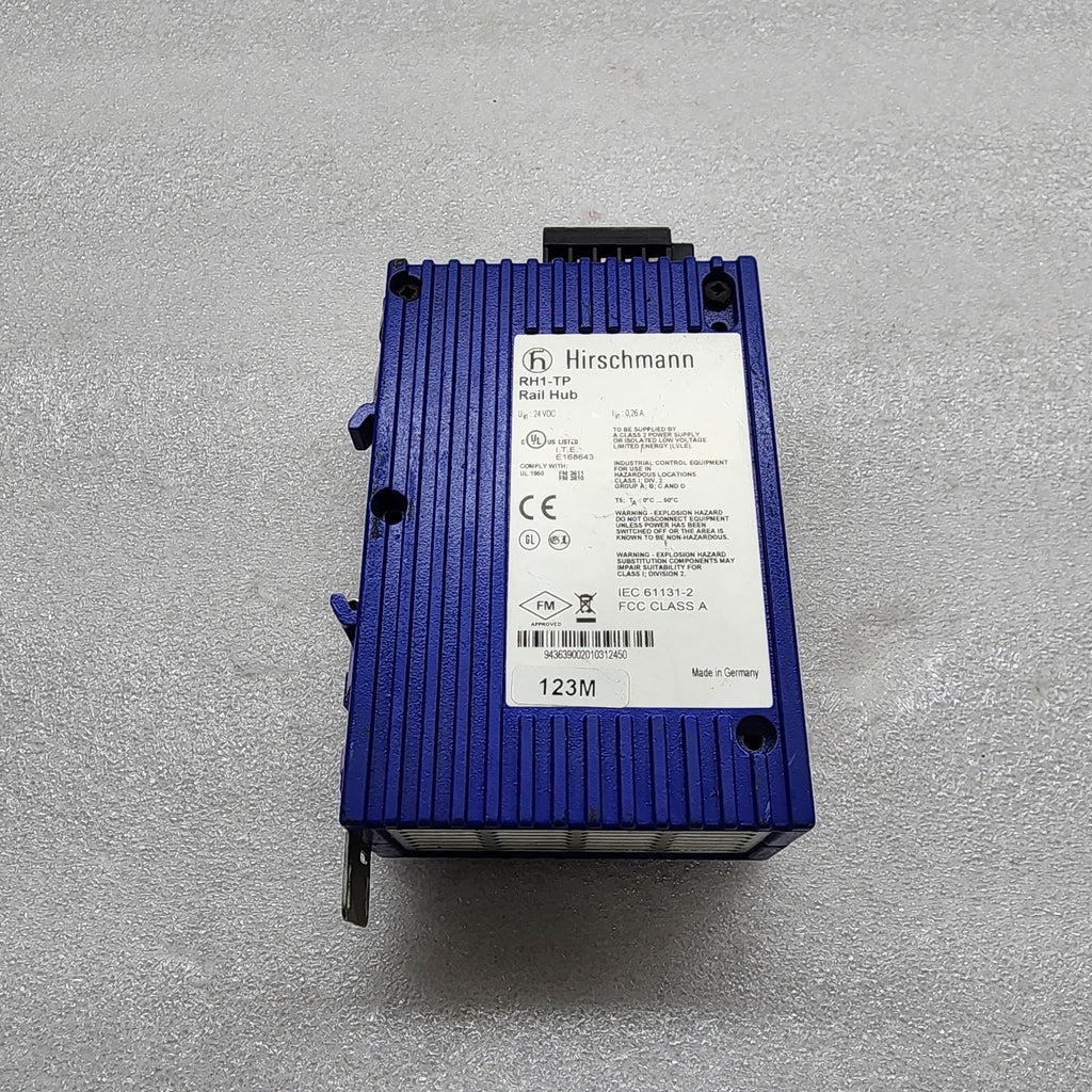 HIRSCHMANN RH1-TP INDUSTRIAL ETHERNET SWITCH 24VDC