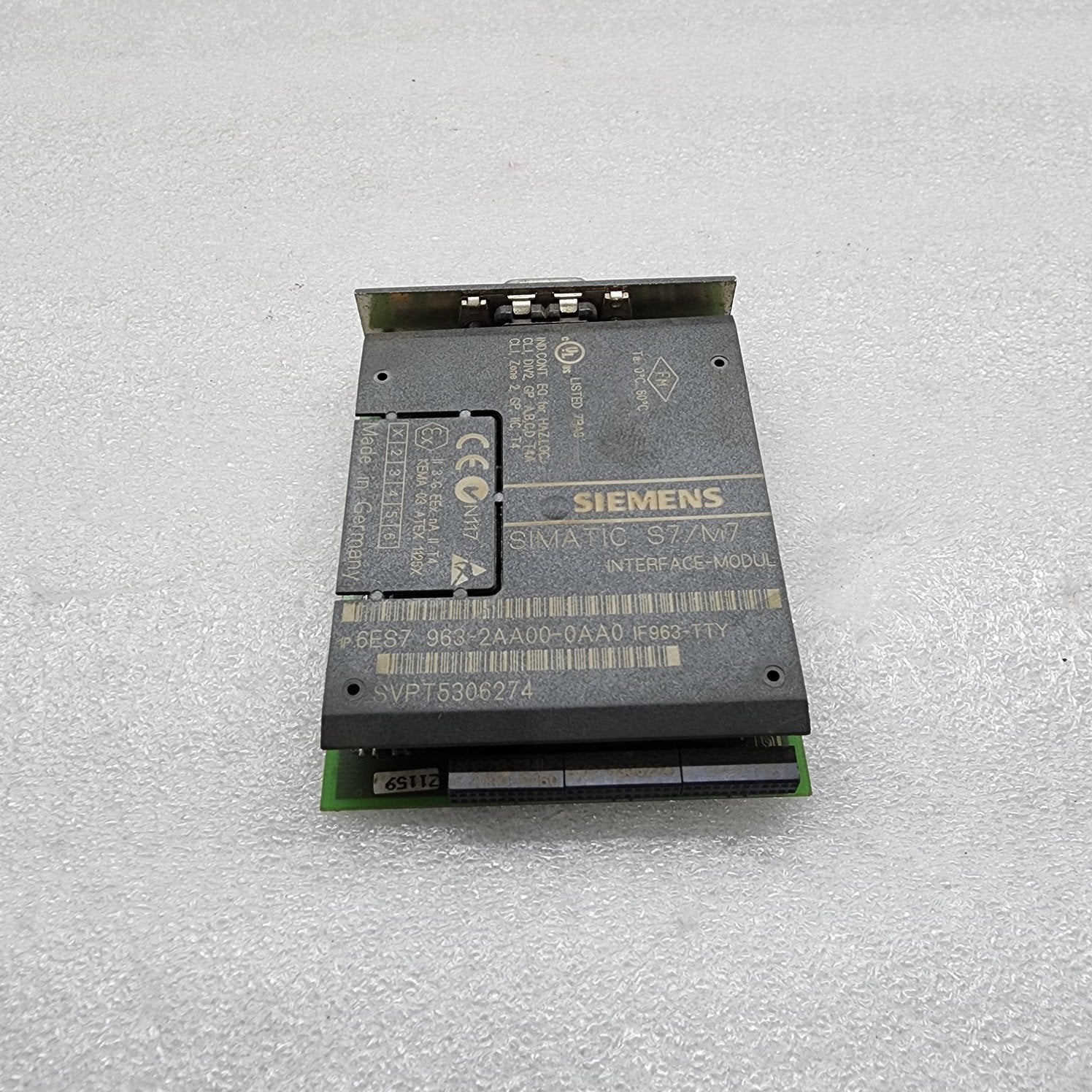 SIEMENS 6ES7 963-2AA00-0AA0 SIMATIC S7/M7 INTERFACE MODULE