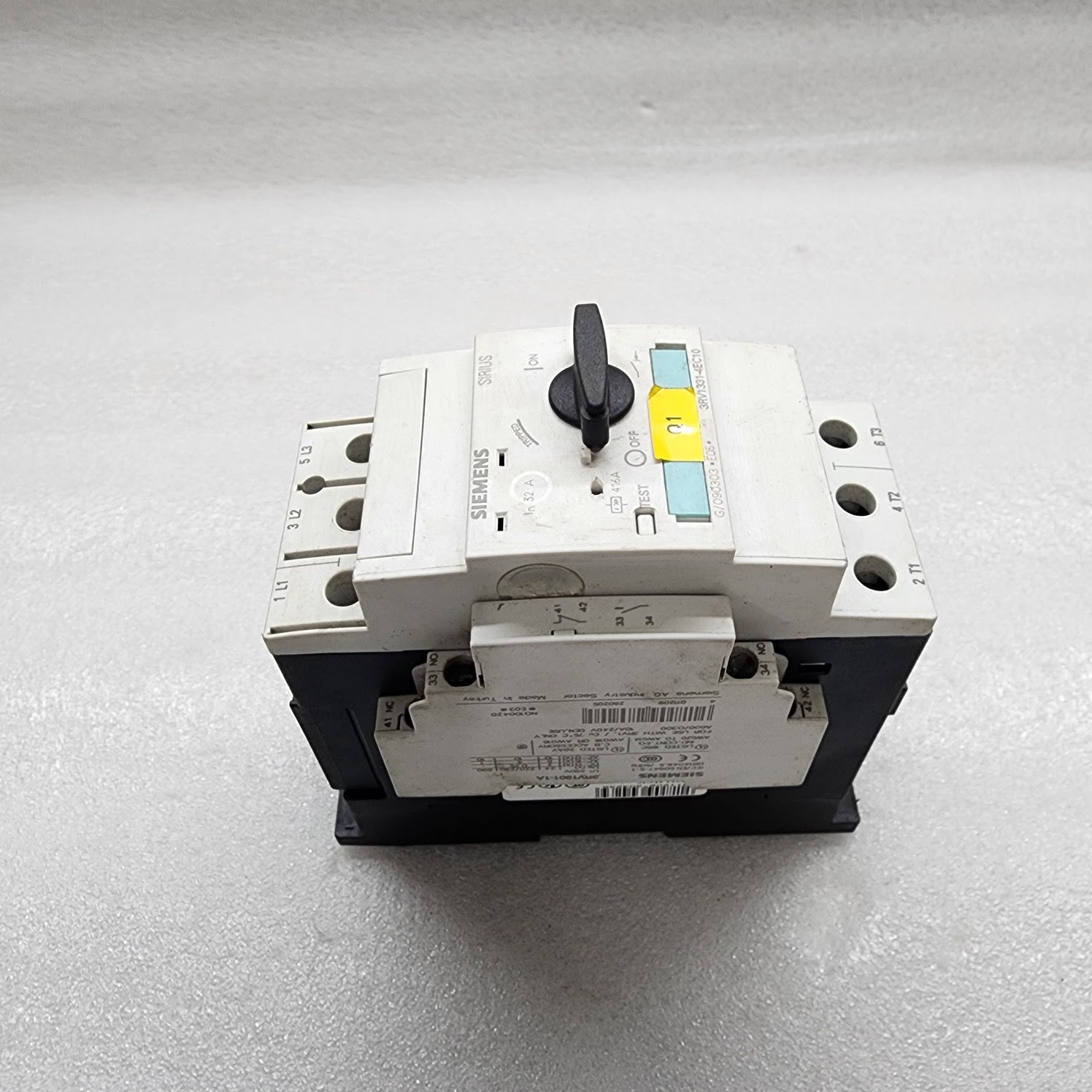 SIEMENS 3RV1331-4EC10 CIRCUIT BREAKER STARTER