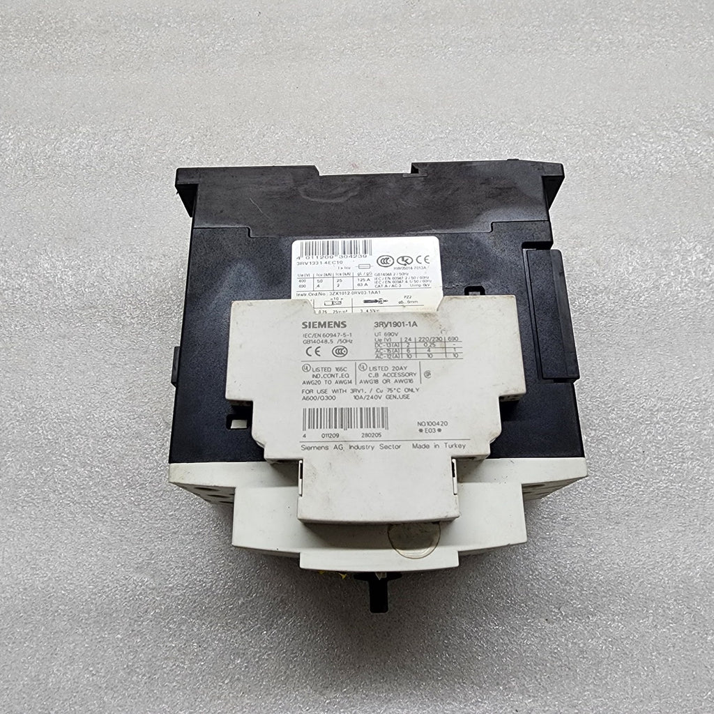 SIEMENS 3RV1331-4EC10 CIRCUIT BREAKER STARTER