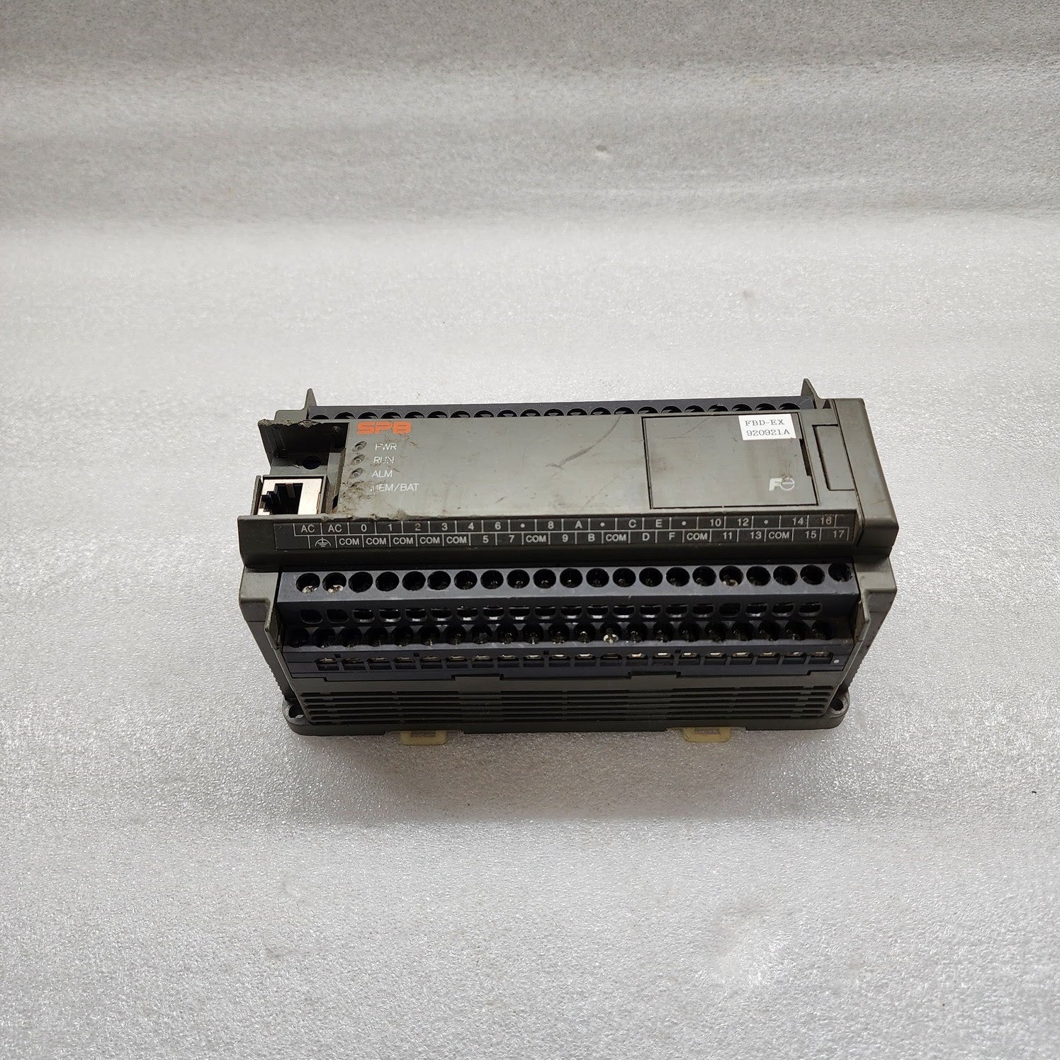 FUJI ELECTRIC NW0P60R-31 BASIC UNIT PROGRAMMABLE CONTROLLER