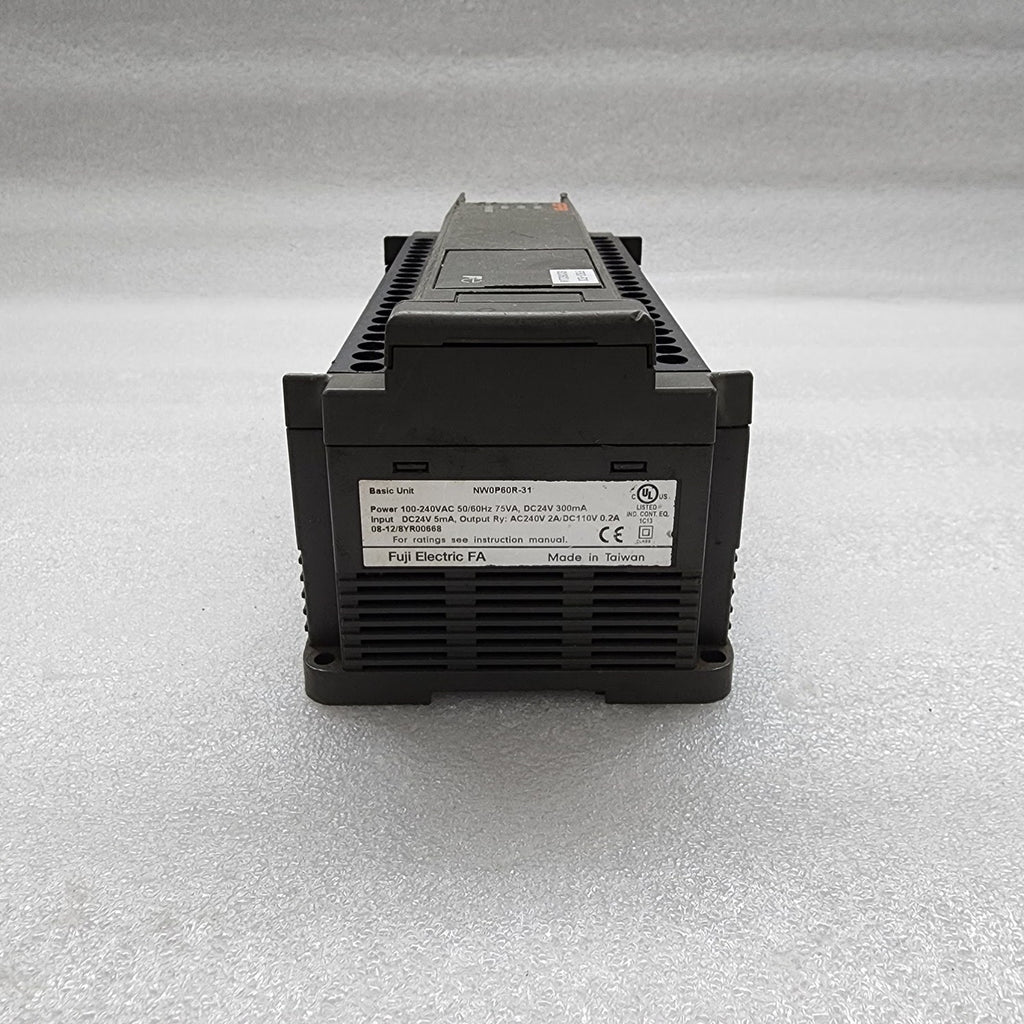 FUJI ELECTRIC NW0P60R-31 BASIC UNIT PROGRAMMABLE CONTROLLER