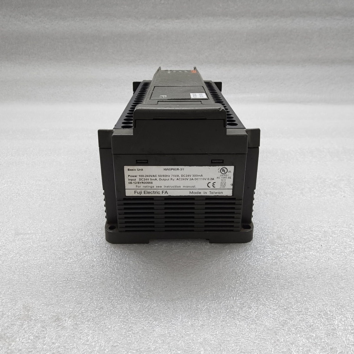 FUJI ELECTRIC NW0P60R-31 BASIC UNIT PROGRAMMABLE CONTROLLER