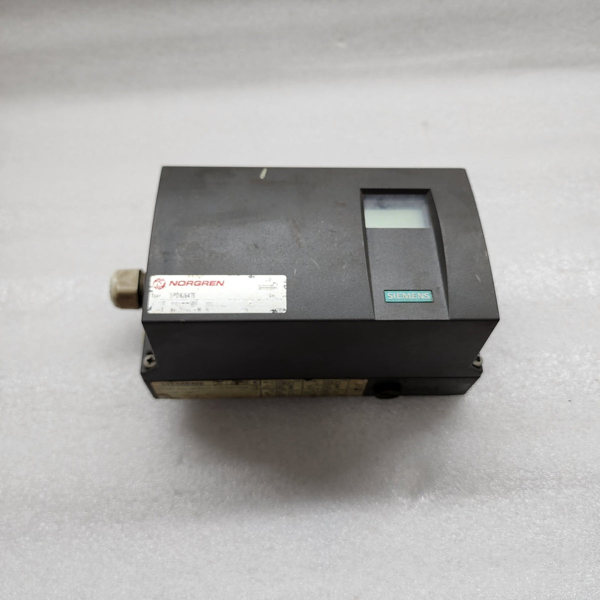 SIEMENS 6DR4000 SIPART PS2 I/P POSITIONER