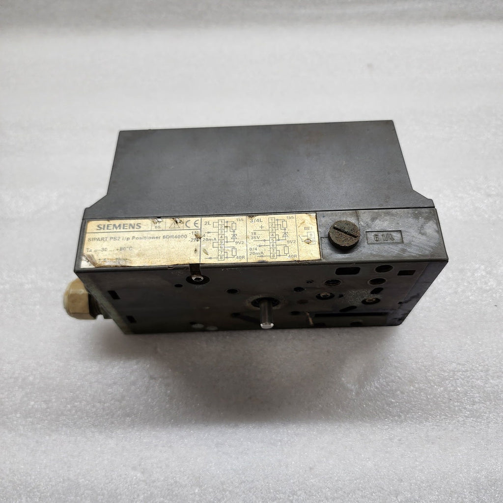 SIEMENS 6DR4000 SIPART PS2 I/P POSITIONER