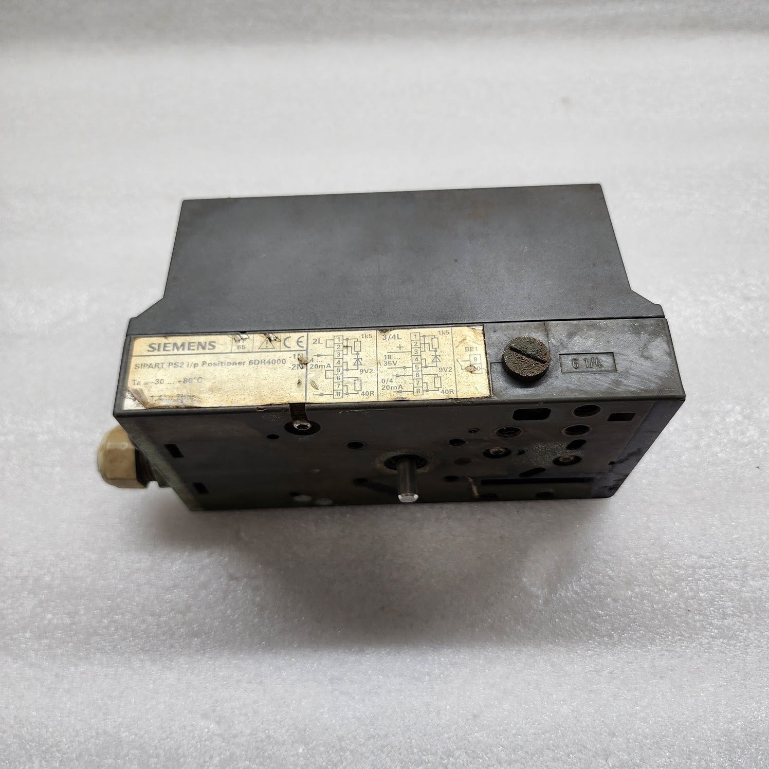 SIEMENS 6DR4000 SIPART PS2 I/P POSITIONER