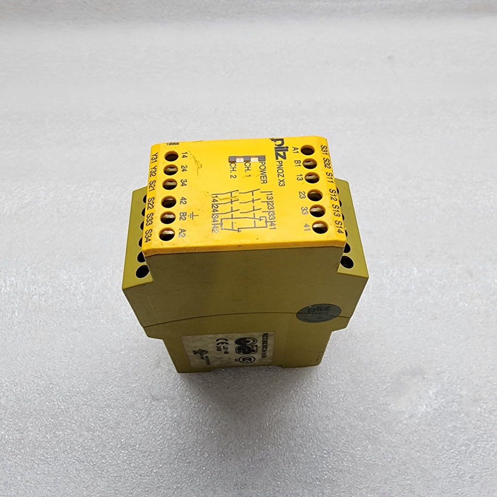 PILZ PNOZ X3 SAFETY RELAY 774310 24VAC/VDC