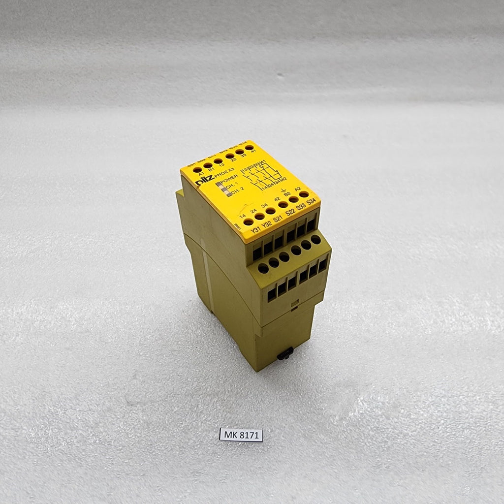 PILZ PNOZ X3 SAFETY RELAY 774310 24VAC/VDC