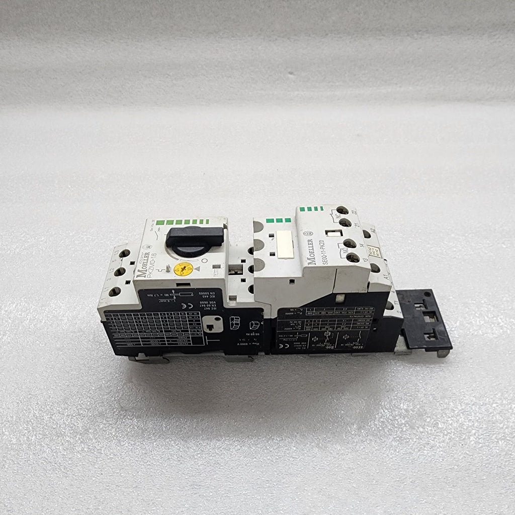 MOELLER SE00-11-PKZ0 CIRCUIT BREAKER PKZM0-1.6 MOTOR PROTECTIVE CB 230-240V