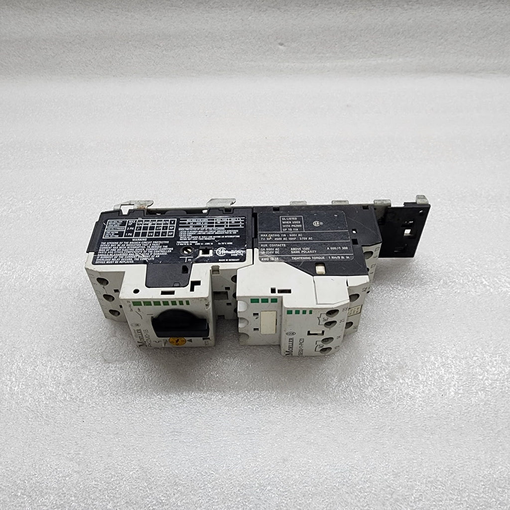 MOELLER SE00-11-PKZ0 CIRCUIT BREAKER PKZM0-1.6 MOTOR PROTECTIVE CB 230-240V