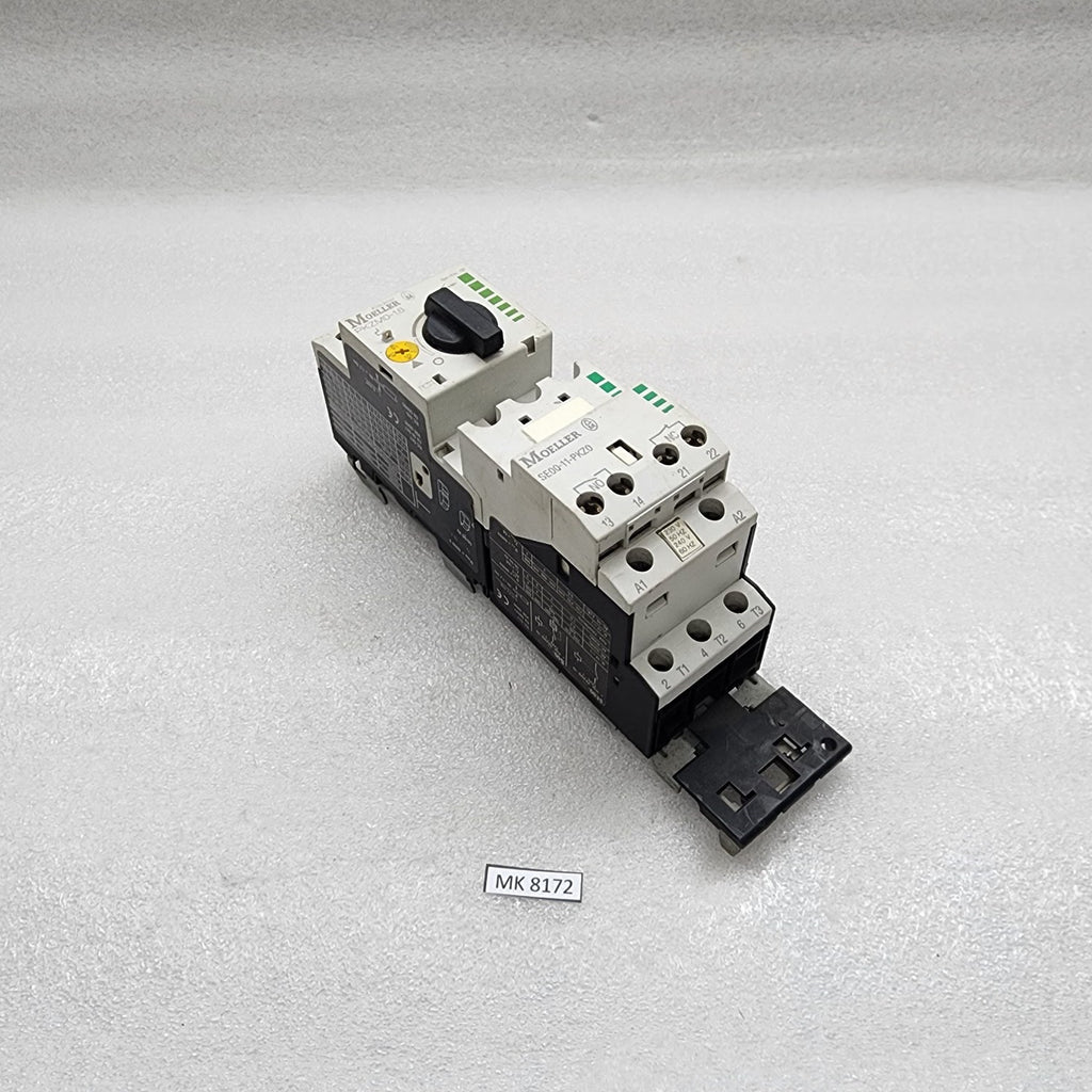 MOELLER SE00-11-PKZ0 CIRCUIT BREAKER PKZM0-1.6 MOTOR PROTECTIVE CB 230-240V