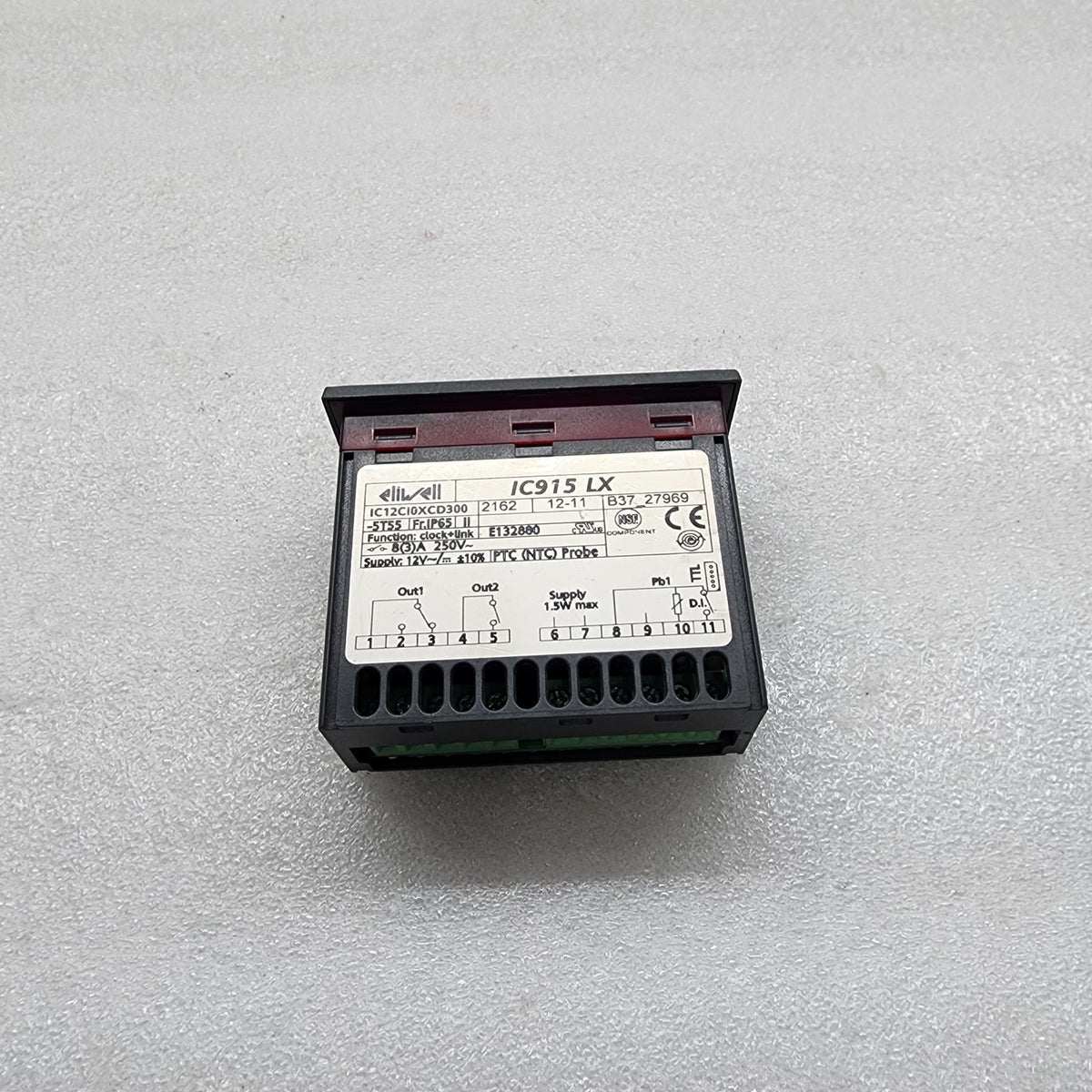 ELIWELL IC915LX SINGLE STAGE CONTROLLER IC12CI0XCD300 12V