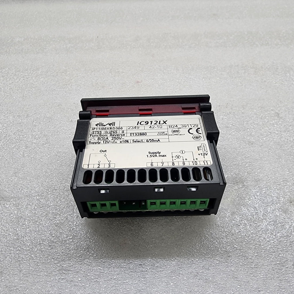 ELIWELL IC912LX ELECTRONIC CONTROLLER IP11I00XRD300 12V AC/DC