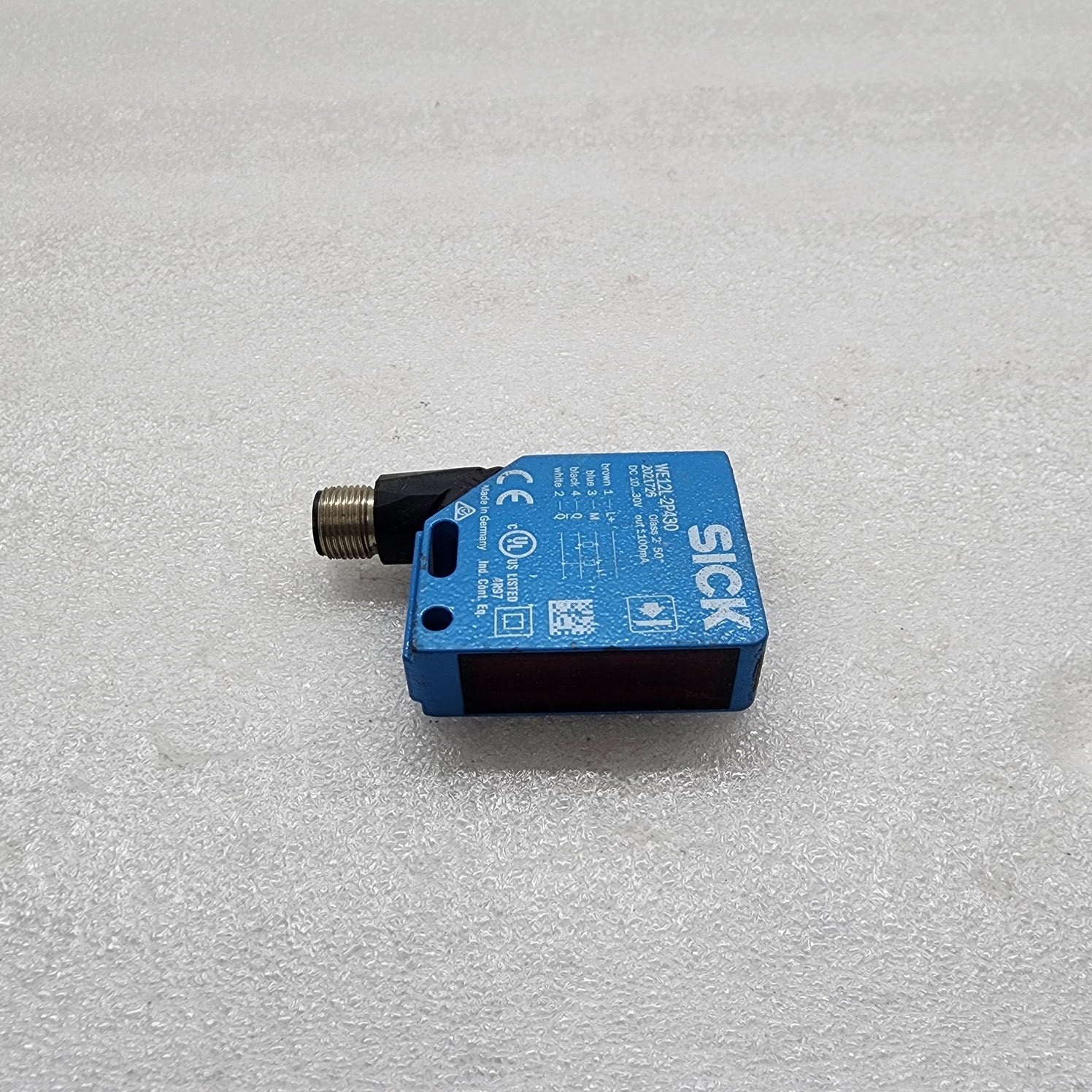 SICK WE12L-2P430 PHOTO SENSOR 2021726 10-30VDC