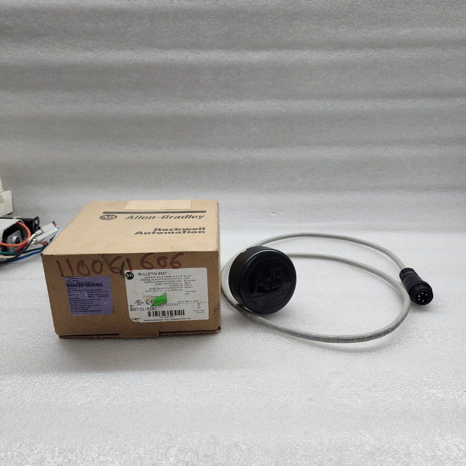 ALLEN BRADLEY CAT 855T-DL1BSBC CONTROL TOWER BASES