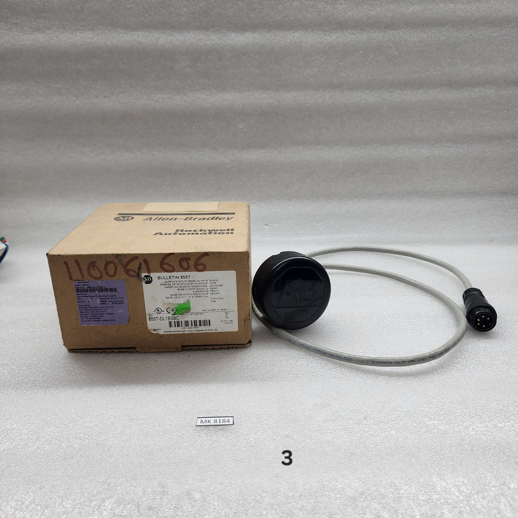 ALLEN BRADLEY CAT 855T-DL1BSBC CONTROL TOWER BASES
