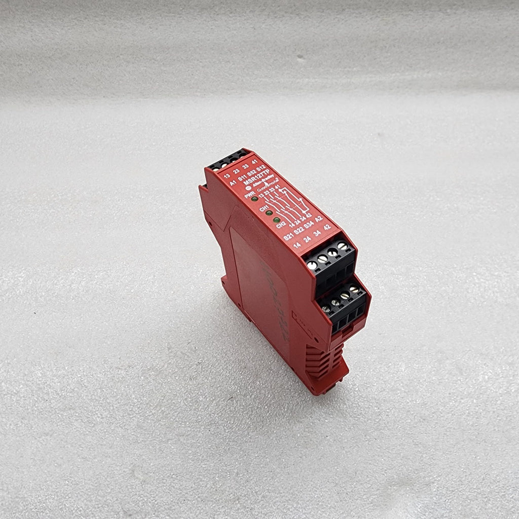 ALLEN BRADLEY CAT 440R-N23132 GUARD MASTER MSR127TP SAFETY RELAY