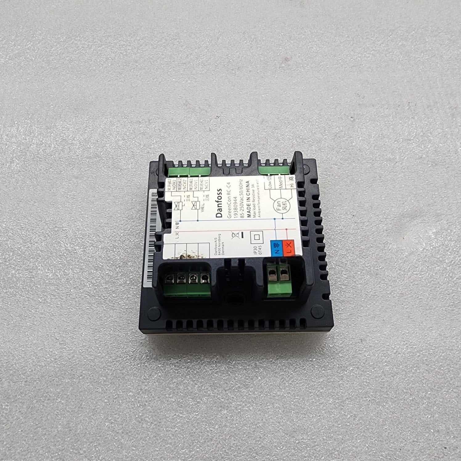 DANFOSS GREENCON RC-C4 193B0944 ROOM THERMOSTAT 85-250VAC